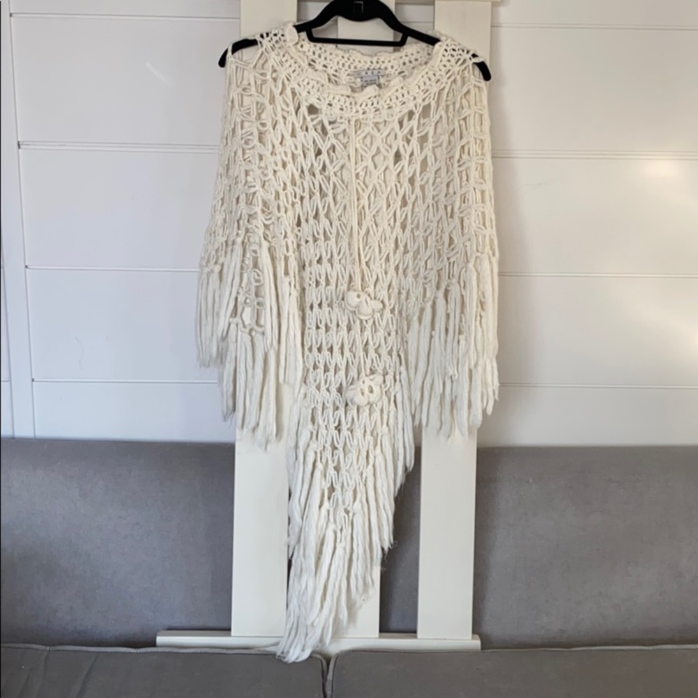 Unique knitted poncho for sale